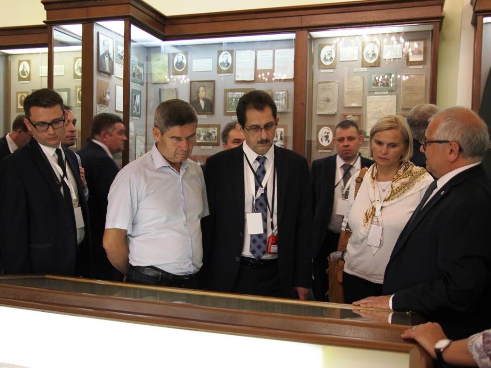 Belarusian delegation welcomed by Kazan Federal University ,Belarus, IPE, HSPA